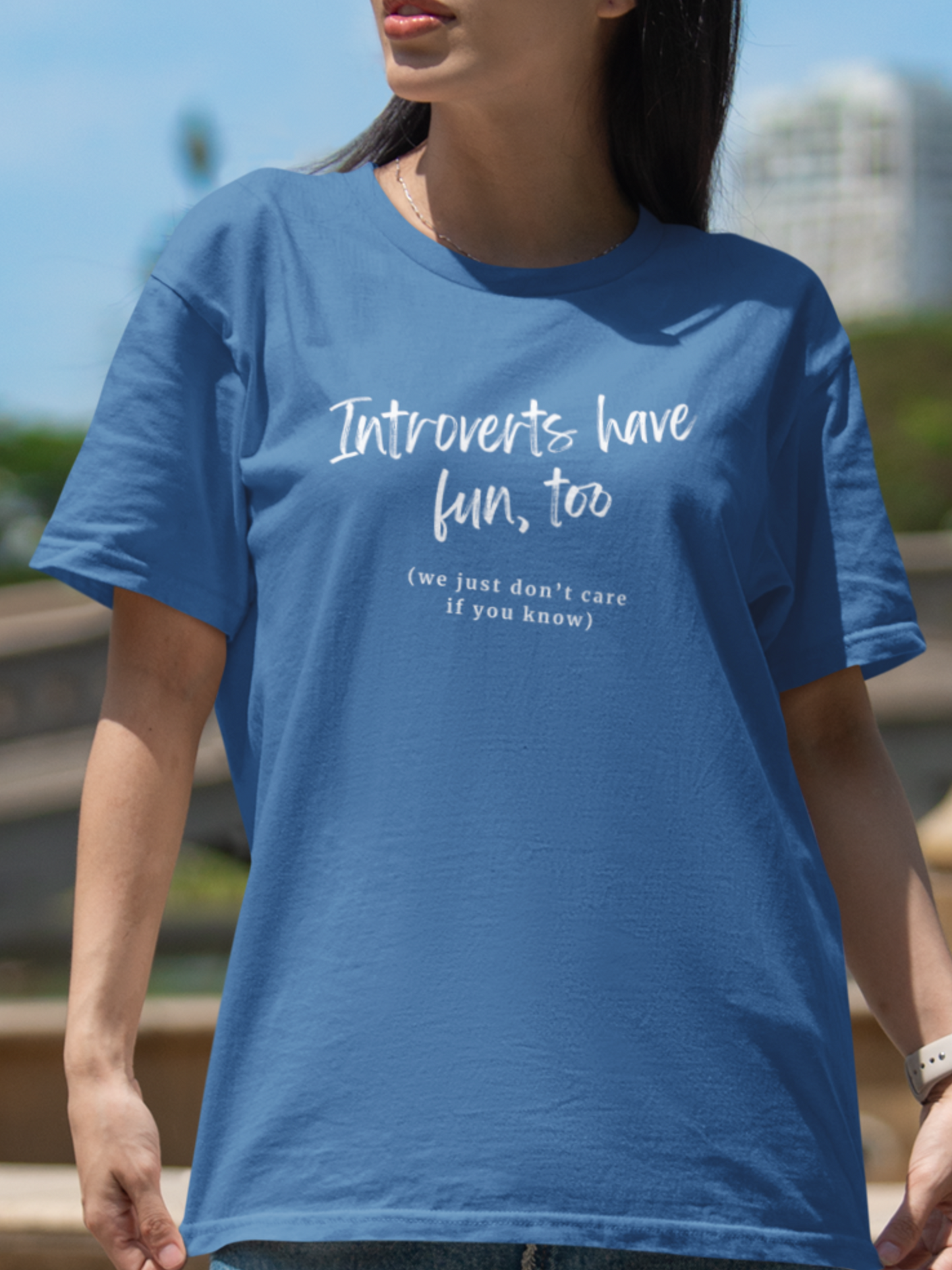Introverts Have Fun Too Tee | Unisex Bella + Canvas Jersey Short Sleeve T-Shirt, Funny Introvert Top, Casual Wear, Gift for Introverts, Cool Graphic Tee, Layering Tee