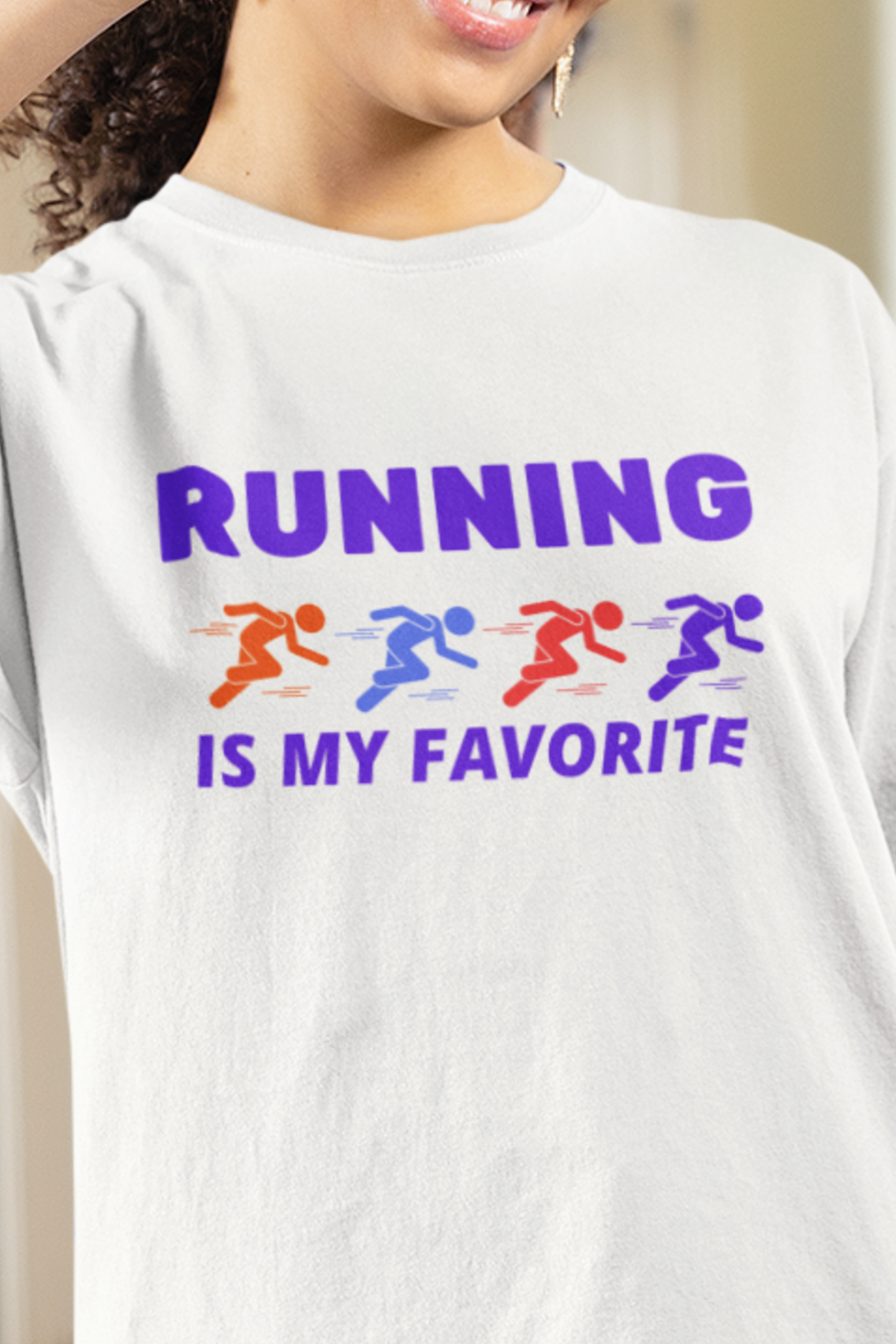 Running Is My Favorite Gildan Softstyle T-Shirt, Unisex T-Shirt, Athletic Tee, Gift for Runners, Fitness Apparel, Sports Fan Merchandise, Fun Tee